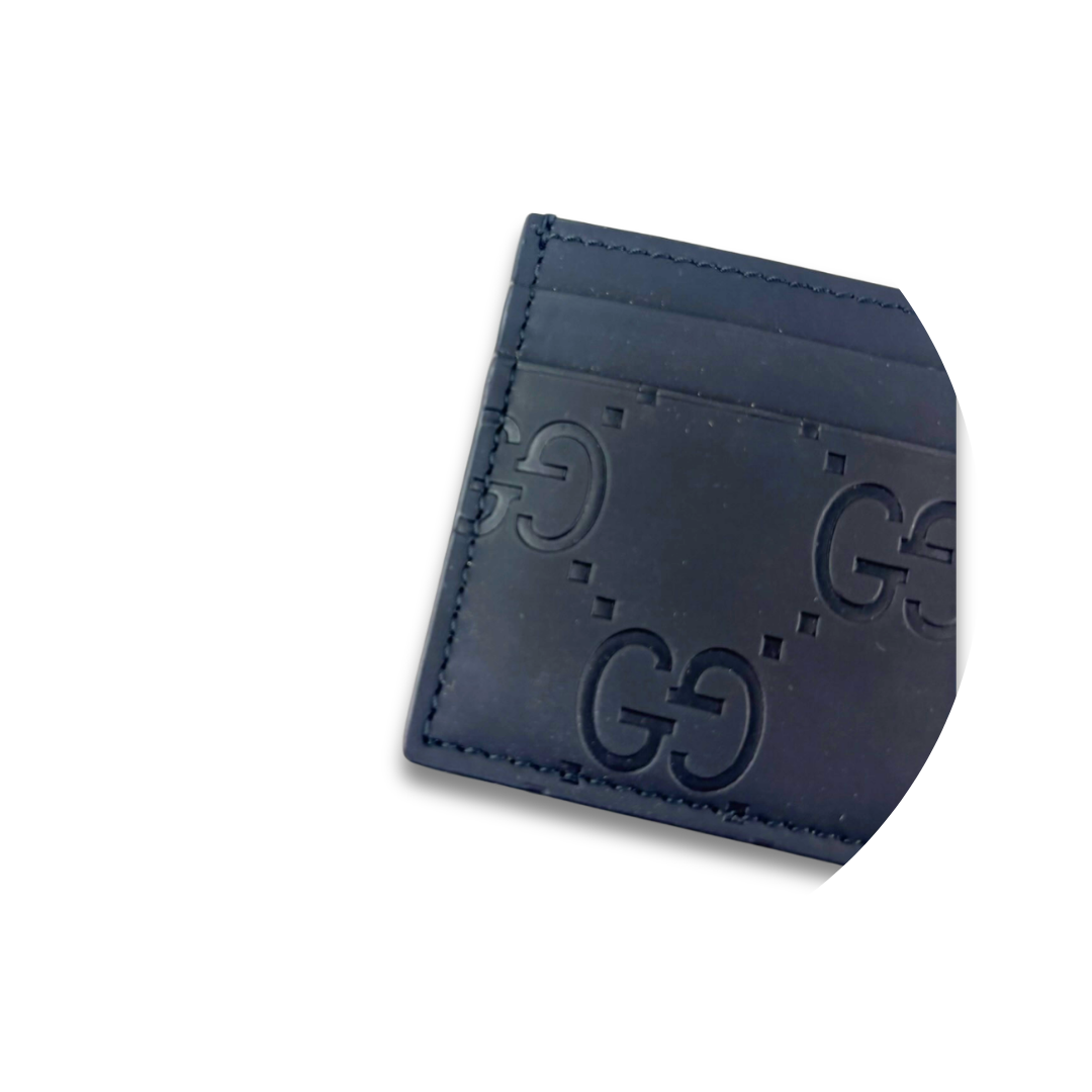ブラック GG ラバー カードケース